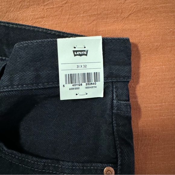 Levi’s Ribcage Wide Leg Women’s Jeans Black NWT - Picture 4 of 4